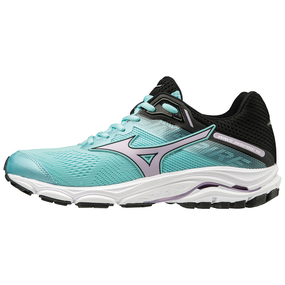 Tenis Para Correr Mizuno WAVE INSPIRE 15 Para Mujer Azules/Negros 7429615-IO